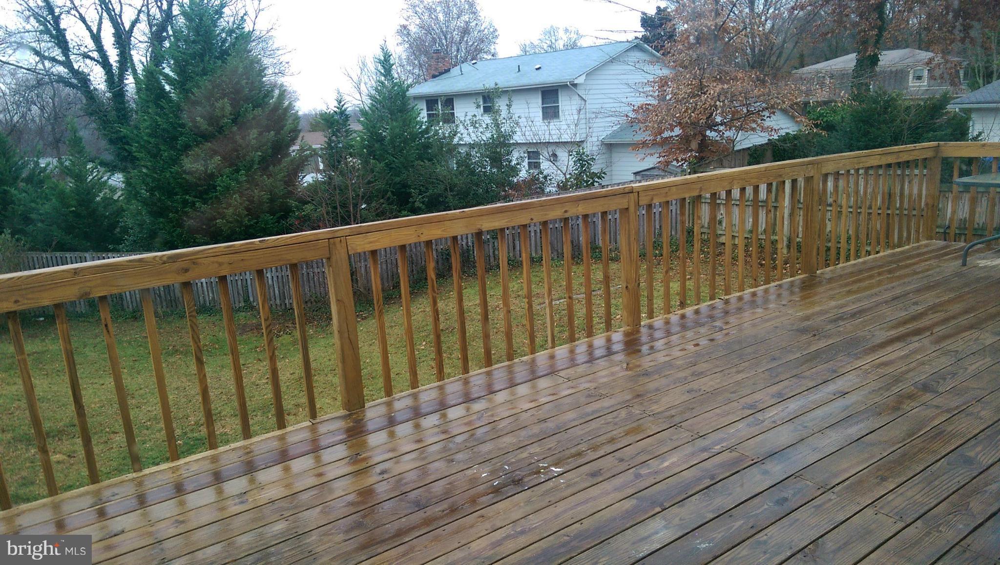 12914 Clarion Road Fort Washington, MD 20744 - Photo 10 of 12 Large Deck