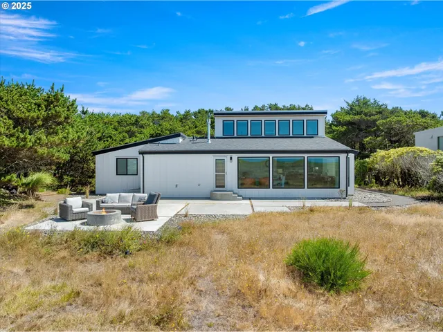 a view of a house with a patio