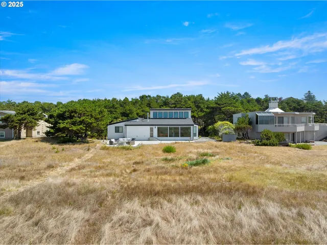 a big yard with lots of green space