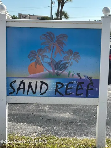 a view of a wooden door