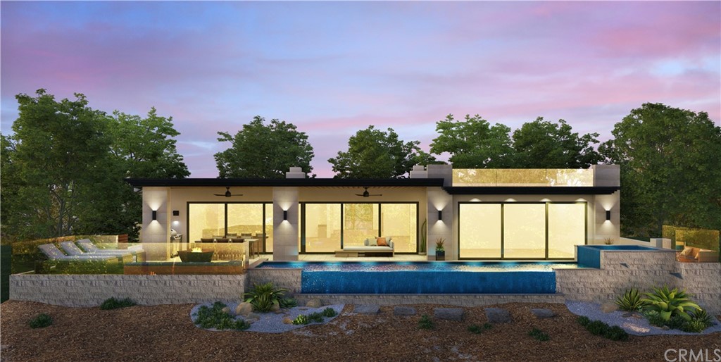 9 Seabreeze Terrace Dana Point, CA 92629 - Photo 5 of 34 a view of swimming pool with outdoor seating and large trees