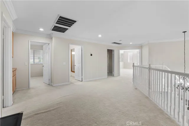 a view of empty room