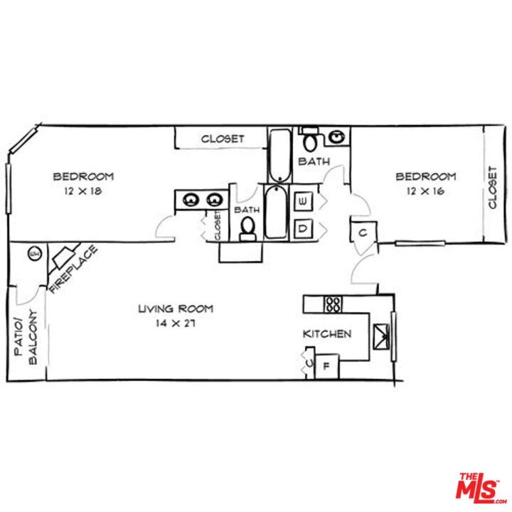 1420 Peerless Place, Unit 213 Los Angeles, CA 90035 - Photo 6 of 10 a black and white photo of a black and white photo