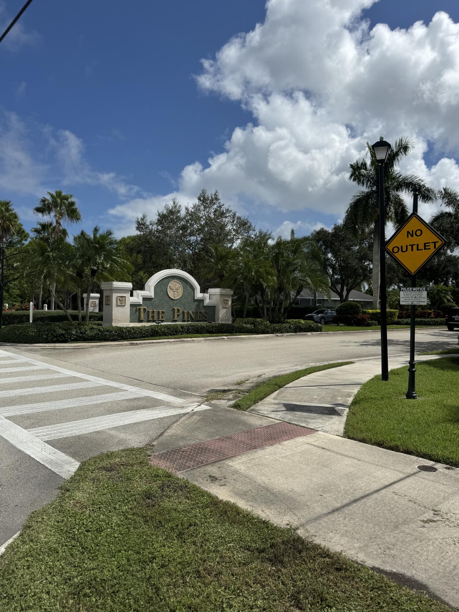 2190 Northwest Dalea Way Stuart, FL 34994 - Photo 31 of 31 a view of a yard in front of the house
