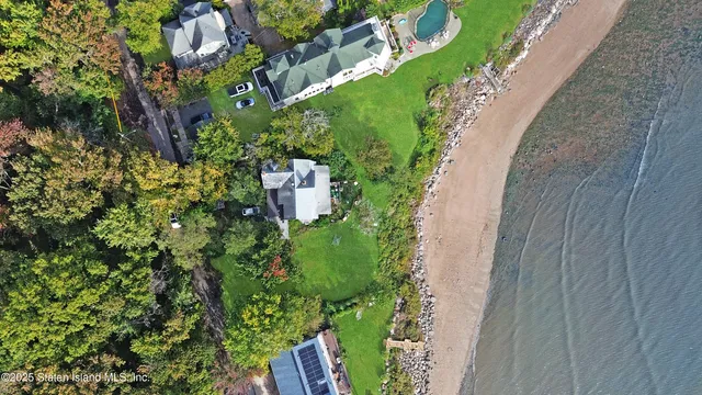 a view of a garden with plants