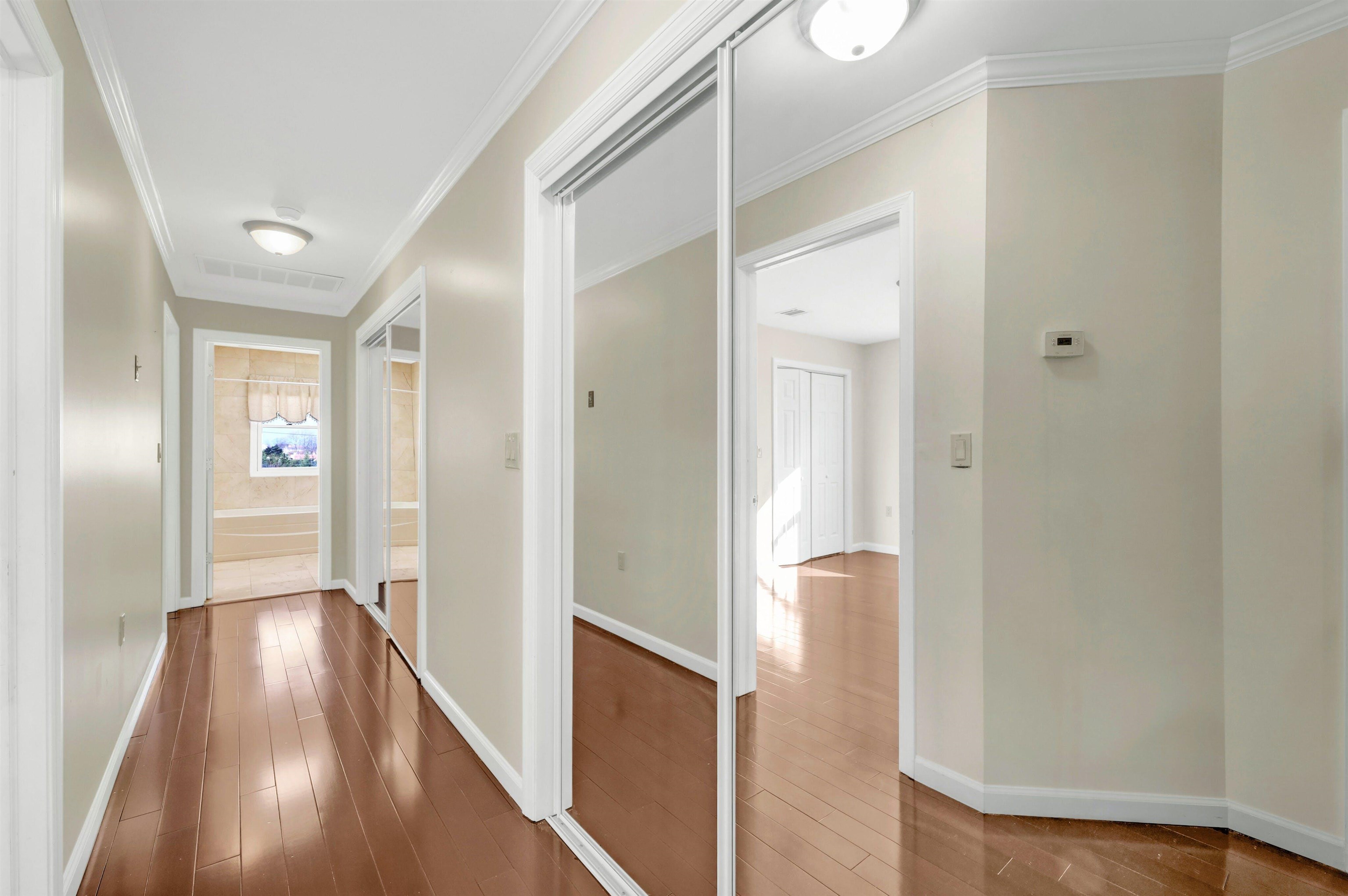 733 Chestnut Street, Unit A Secaucus, NJ 07094 - Photo 11 of 20 a view of hallway with wooden floor