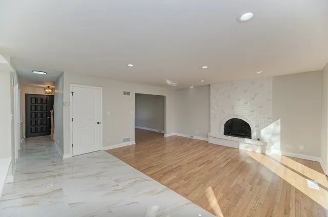 a view of a living room