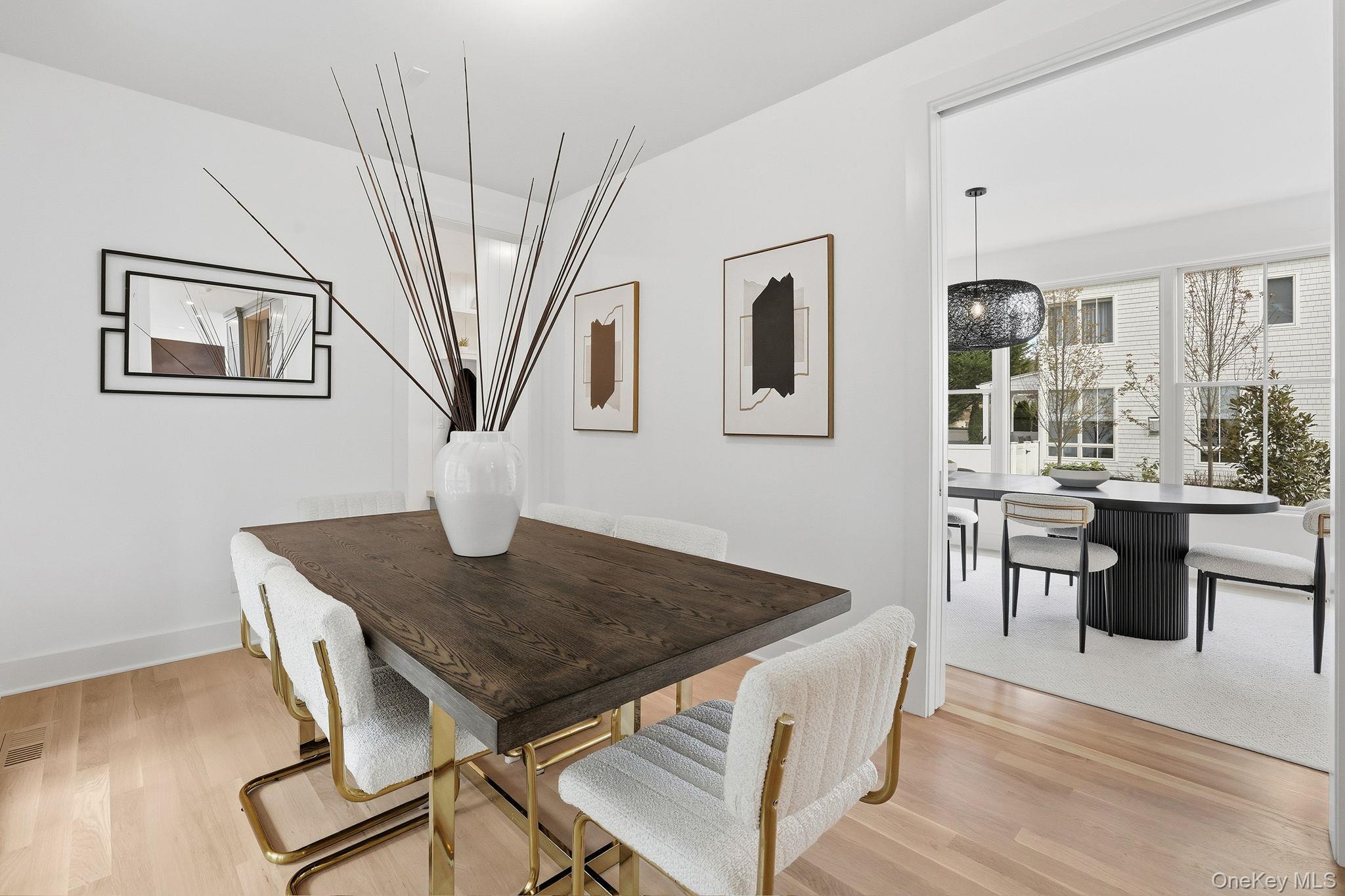 80 Grapal Street Rye, NY 10580 - Photo 12 of 38 a view of a dining room with furniture and wooden floor