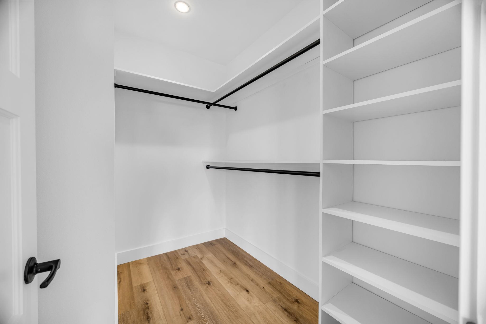 7733 Kula Highway Kula, HI 96790 - Photo 24 of 43 a view of walk in closet with empty racks