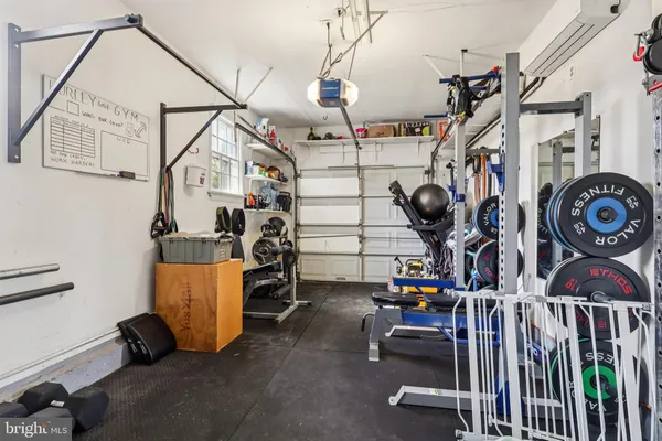 a view of gym equipment