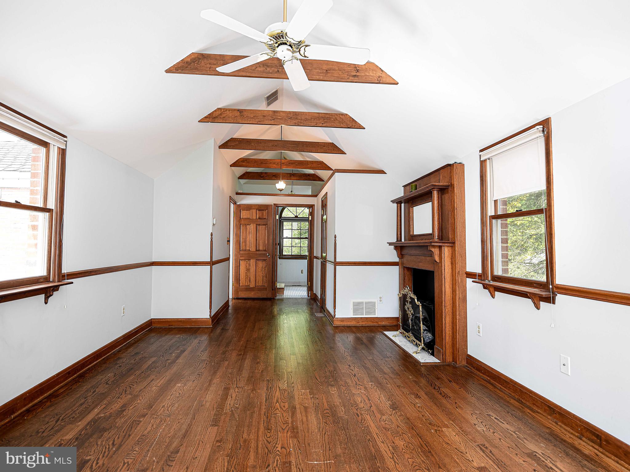 417 Terrace Way Towson, MD 21204 - Photo 27 of 73 Vaulted ceilings, exposed beams!