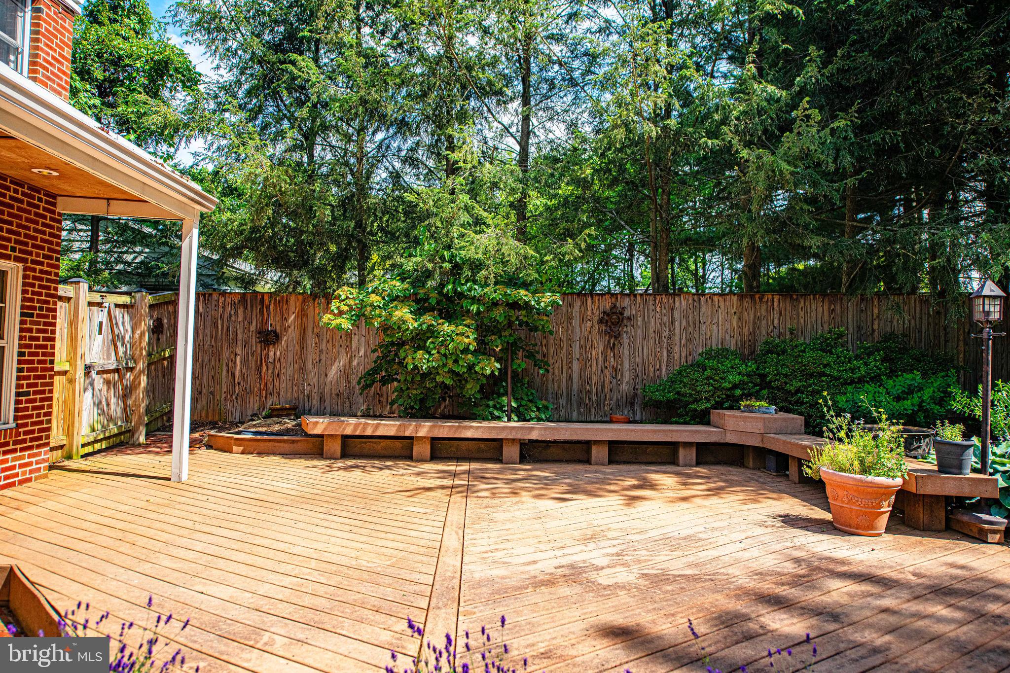 417 Terrace Way Towson, MD 21204 - Photo 45 of 73 Those benches are built and composite!