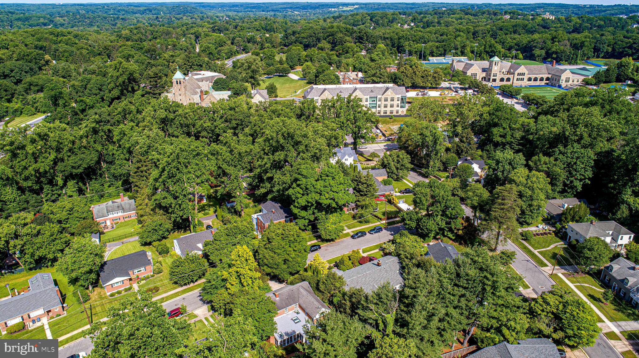 417 Terrace Way Towson, MD 21204 - Photo 49 of 73 That's Loyola, right there!