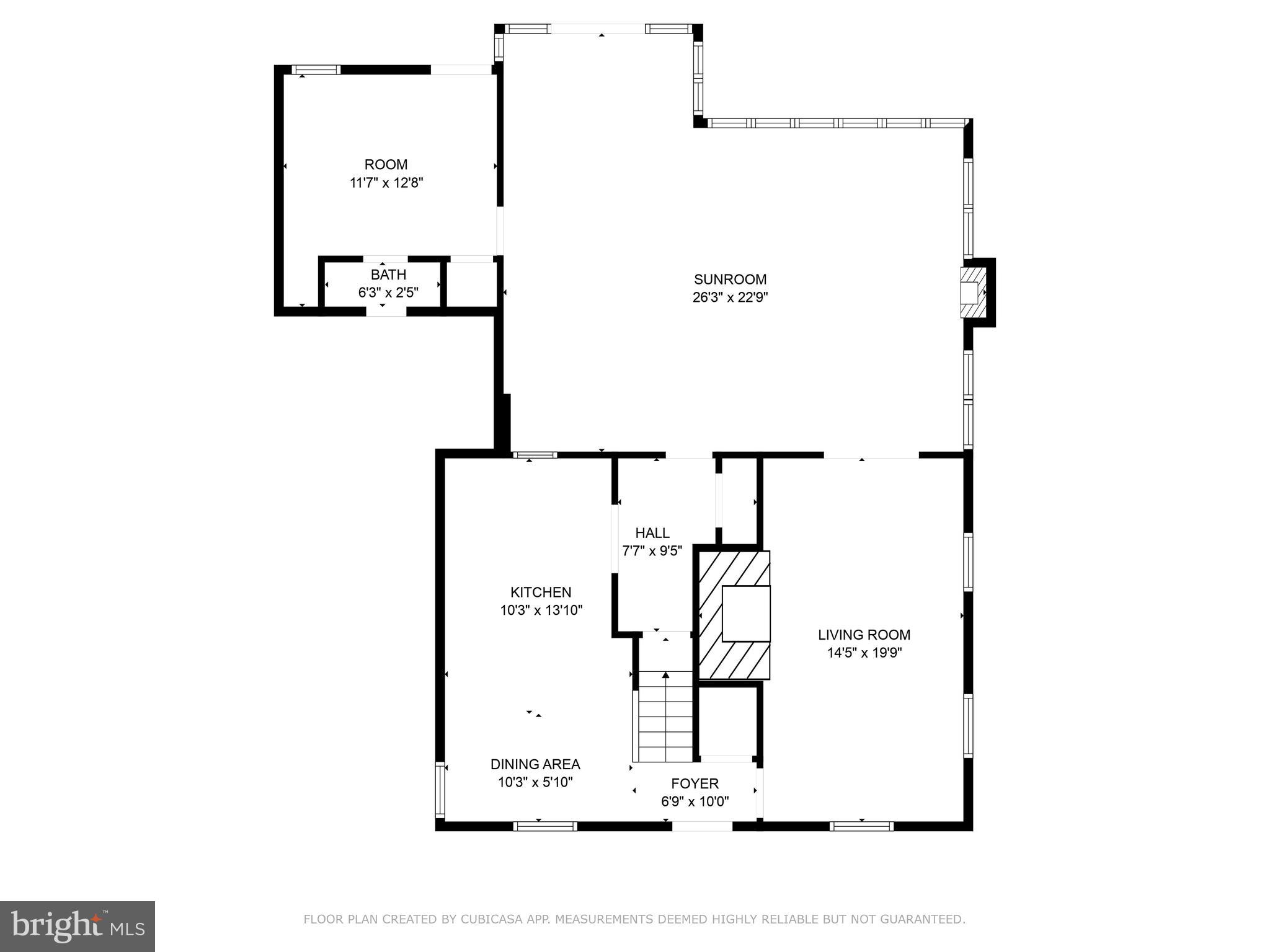 417 Terrace Way Towson, MD 21204 - Photo 72 of 73 Floor plan doesn't show the garage.