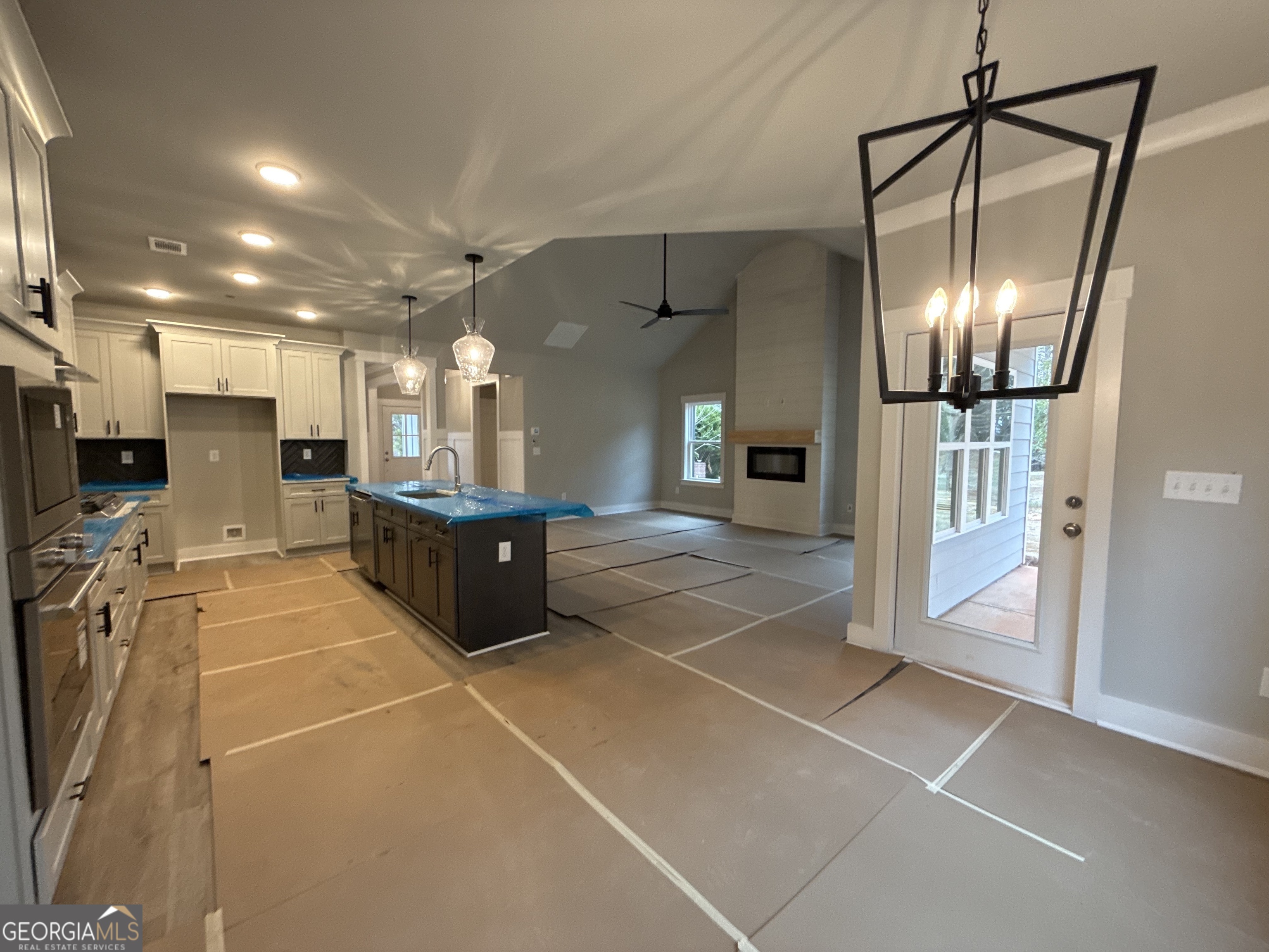 396 Tanners Bridge Road Bethlehem, GA 30620 - Photo 3 of 11 a kitchen with stainless steel appliances a refrigerator and microwave