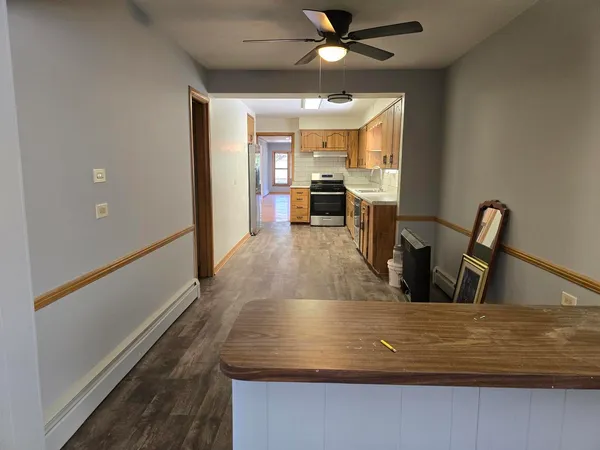 a view of a living room