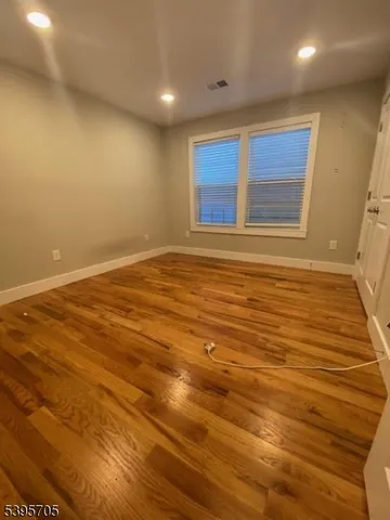 an empty room with window