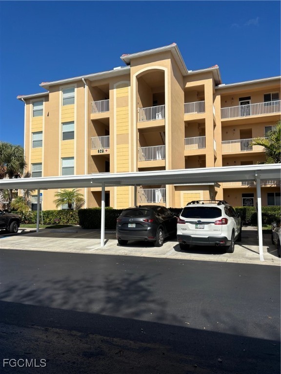 a view of a front door of a building