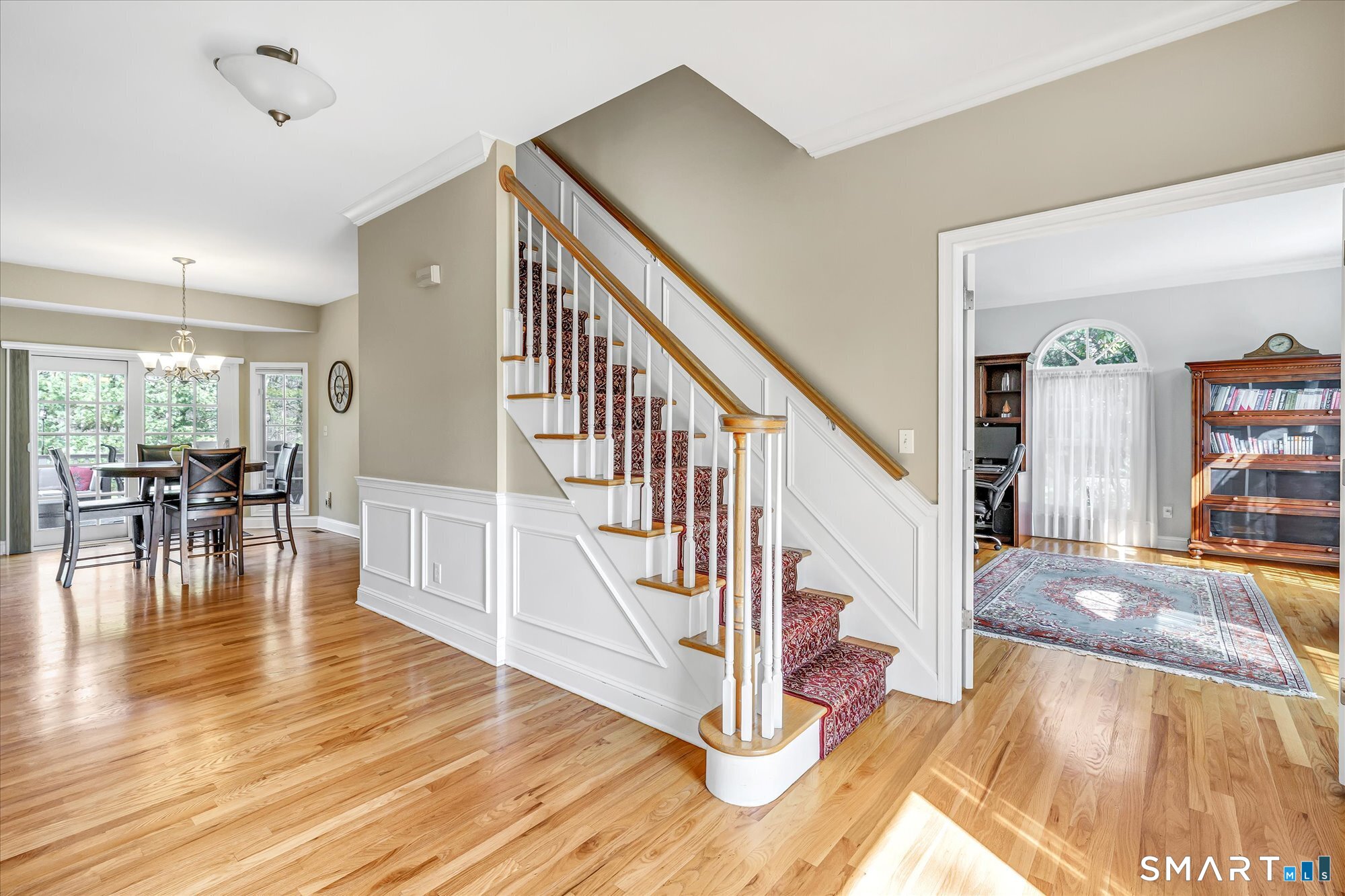 111 Stones Throw Trumbull, CT 06611 - Photo 10 of 47 a view of entryway and hall with wooden floor