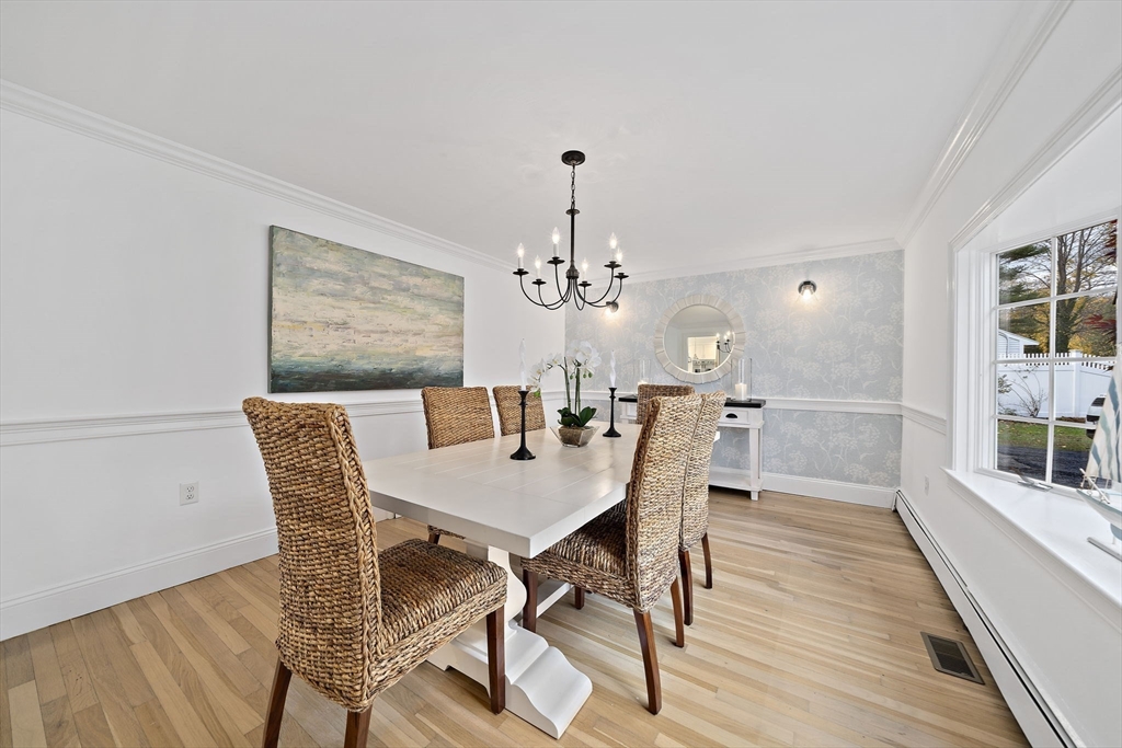 309 South Main Street Cohasset, MA 02025 - Photo 11 of 35 a view of a dining room with furniture window and wooden floor