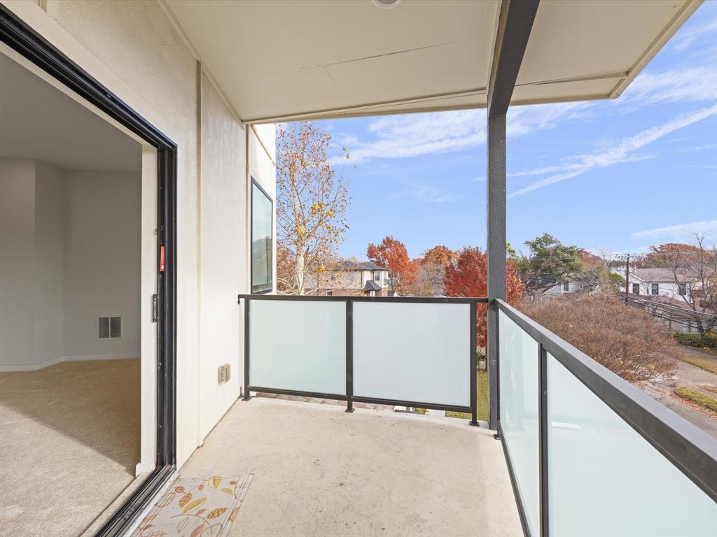 2802 Lee Street Dallas, TX 75206 - Photo 32 of 40 a view of a balcony from a window