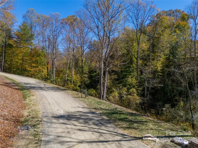 a view of a backyard of the house