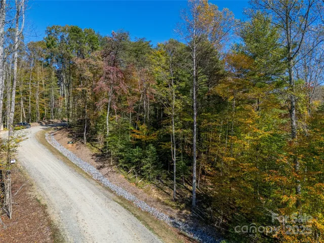 a view of a pathway of a building