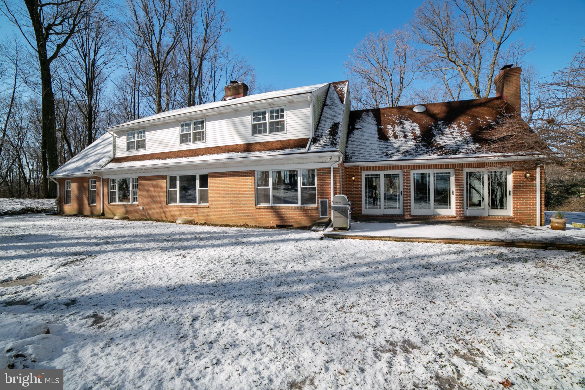 8080 Goshen Road Malvern, PA 19355 - Photo 31 of 51 Back View and Flagstone Patio