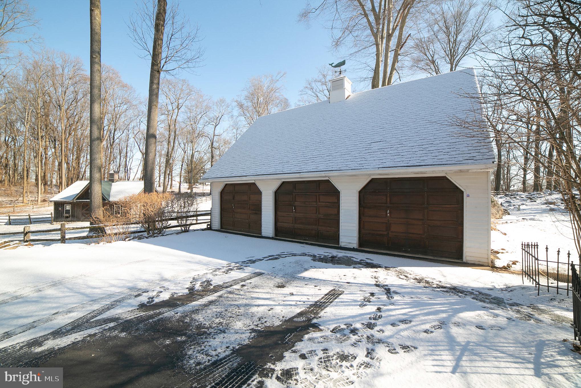 8080 Goshen Road Malvern, PA 19355 - Photo 32 of 51 Detached 3-Car Garage with Multi-purpose Space