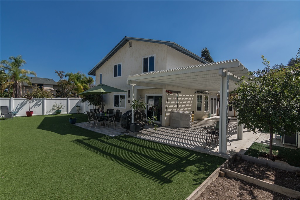 2230 Ledgeview Lane Spring Valley, CA 91977 - Photo 23 of 25 Two patios, artificial lawn, new fencing and plenty of extra room