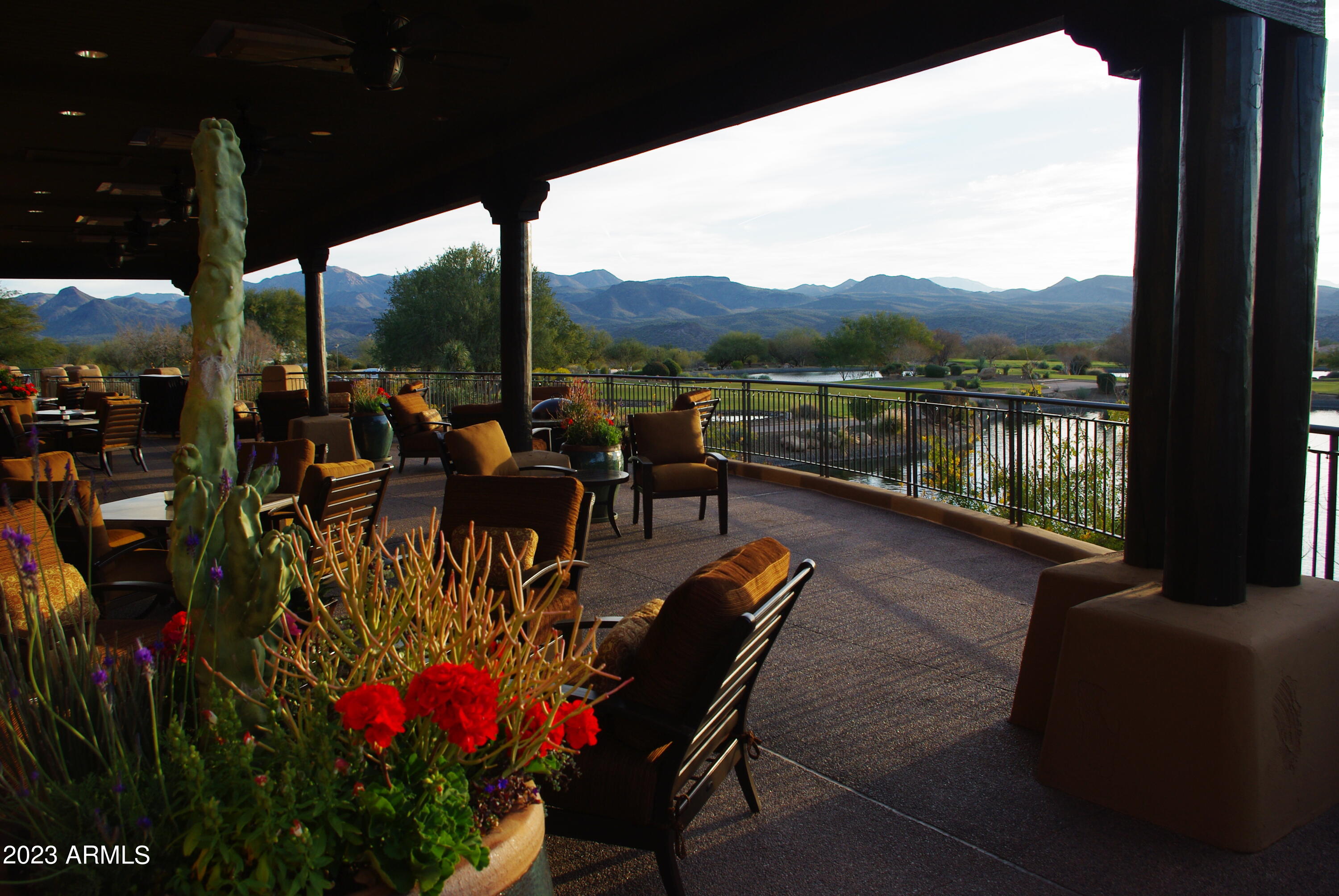 19115 East Picacho Road Rio Verde, AZ 85263 - Photo 54 of 68 MOUNTAIN VIEWS FROM PATIO