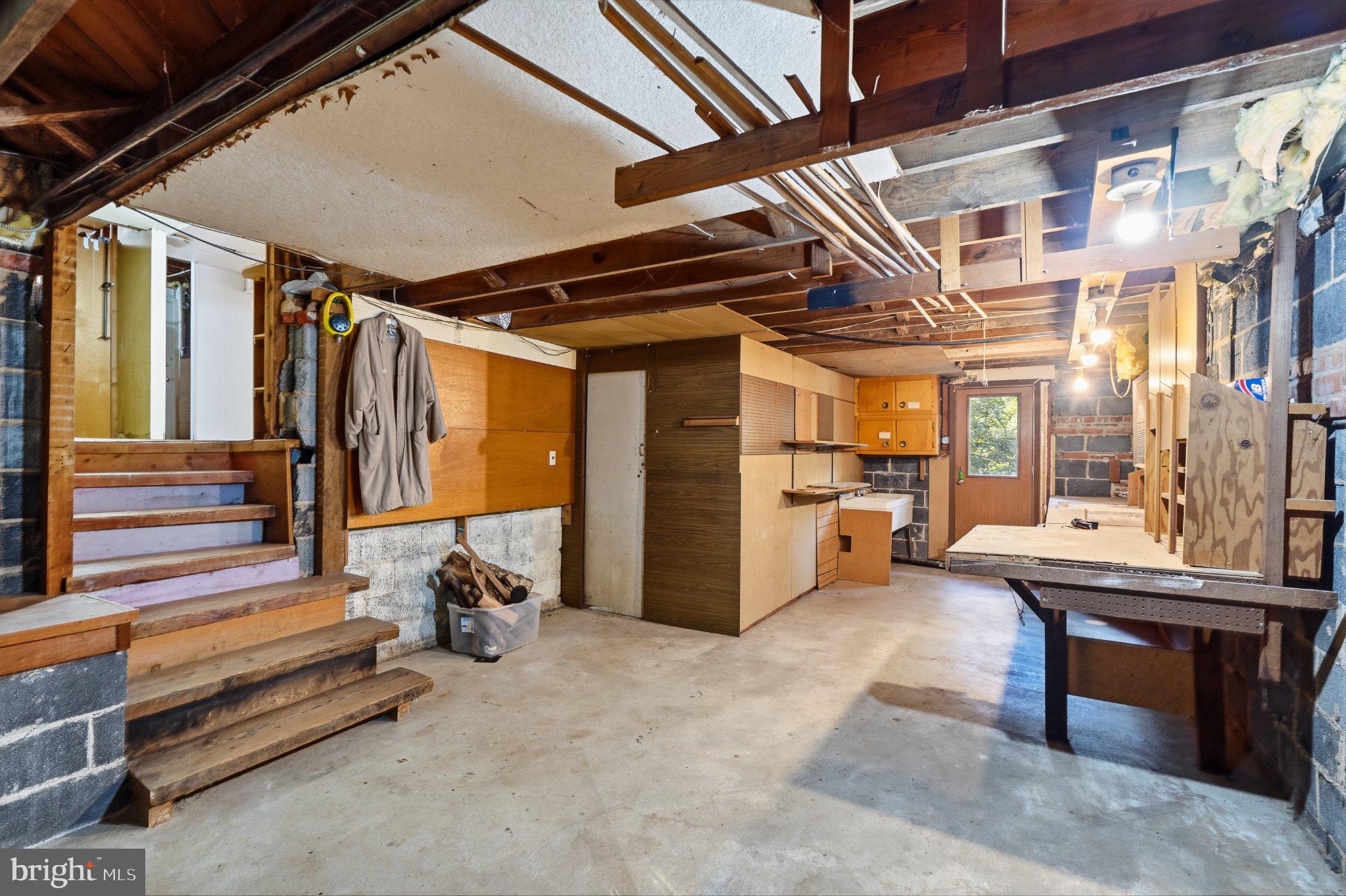 6408 West Halbert Road Bethesda, MD 20817 - Photo 25 of 33 Spacious basement ready for transformation.