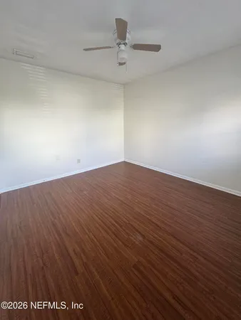 wooden floor in a empty room