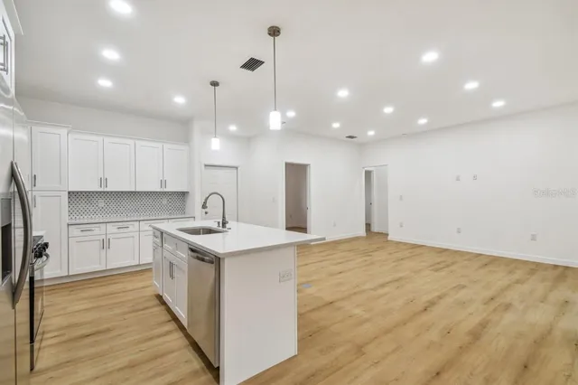 wooden floor in an empty room