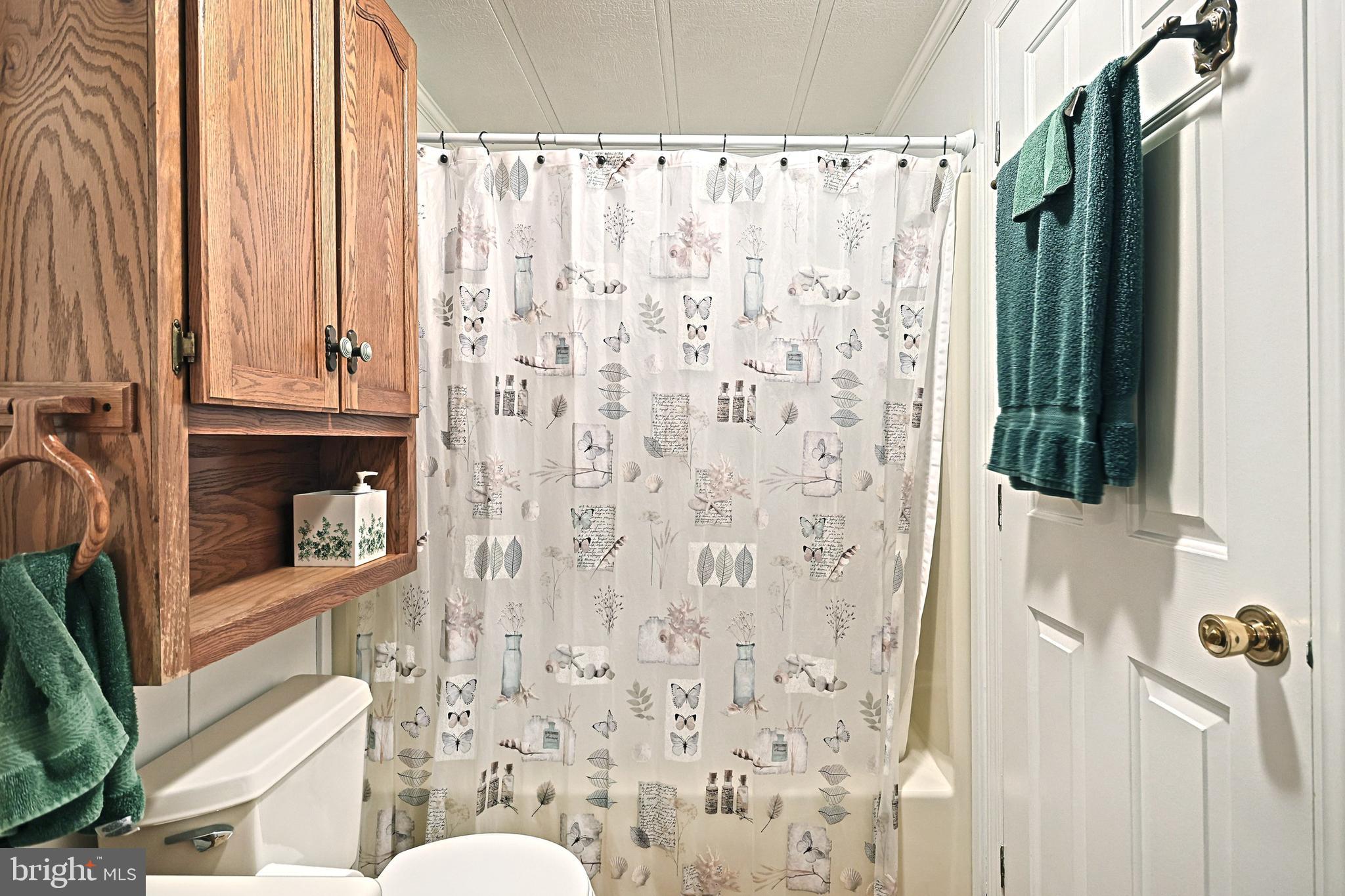 95 Sechrist Flat Road Felton, PA 17322 - Photo 23 of 45 a bathroom with a shower curtain and a sink