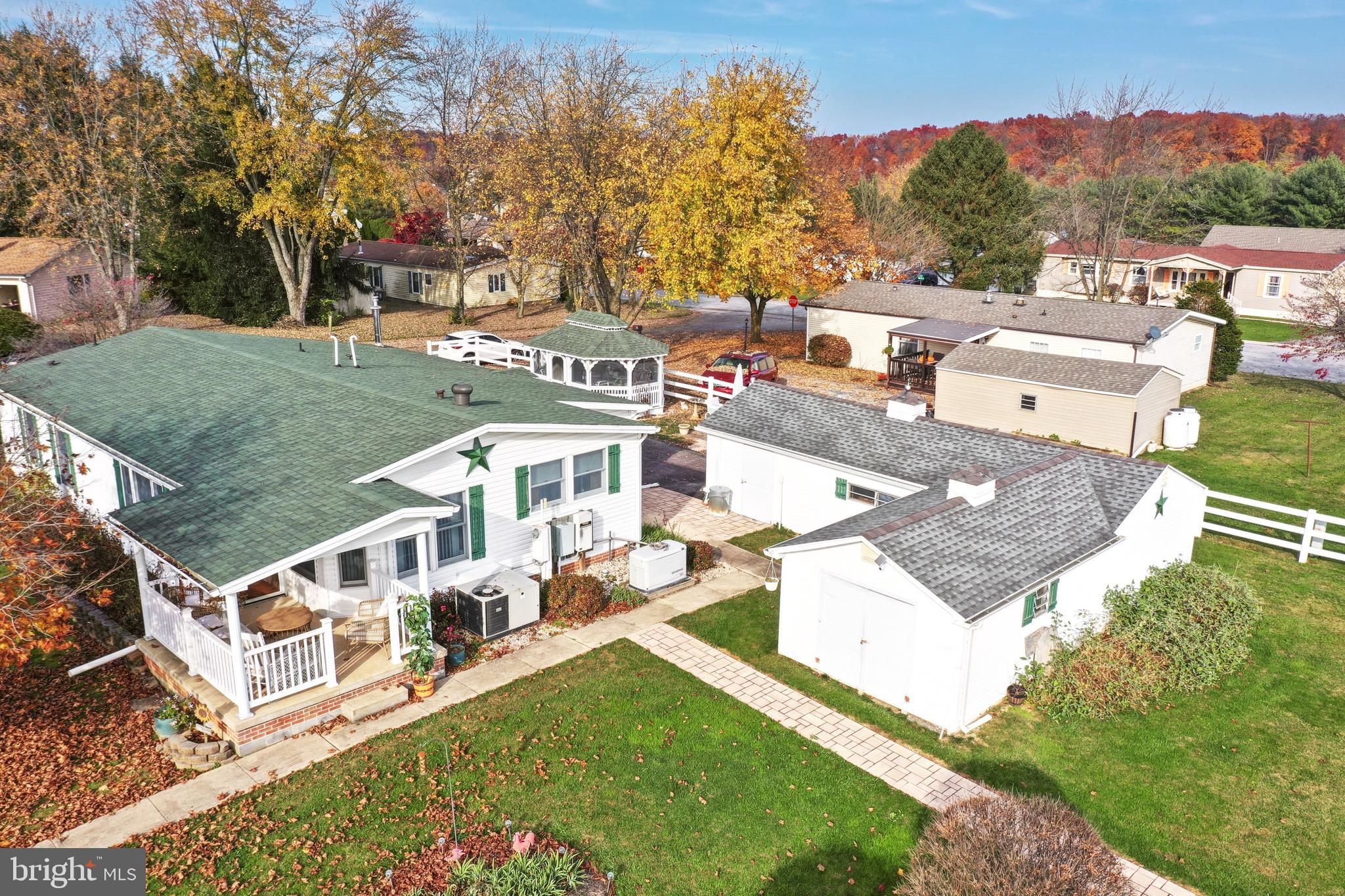 95 Sechrist Flat Road Felton, PA 17322 - Photo 35 of 45 an aerial view of a house with a big yard