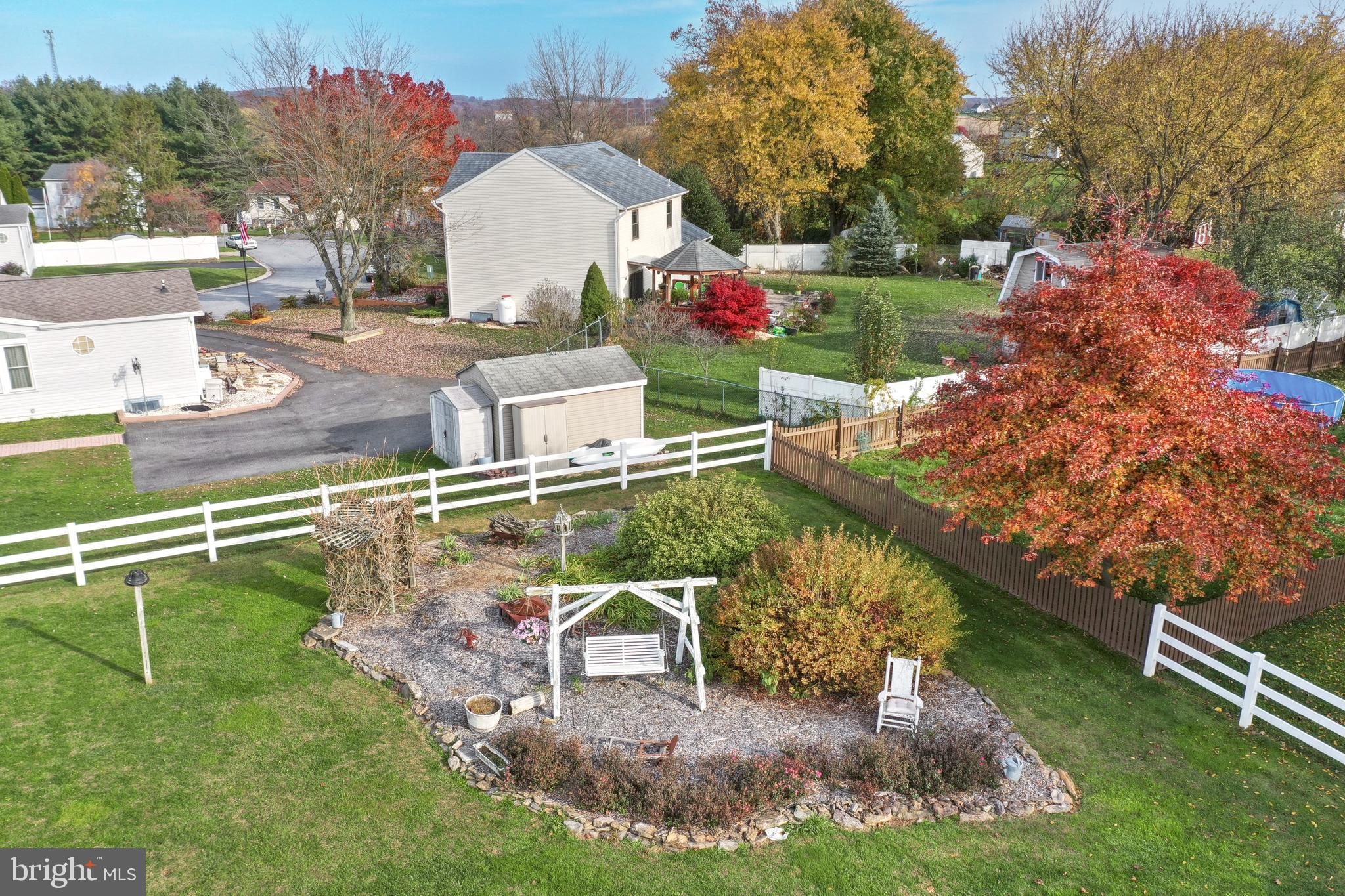 95 Sechrist Flat Road Felton, PA 17322 - Photo 38 of 45 a view of a garden with houses