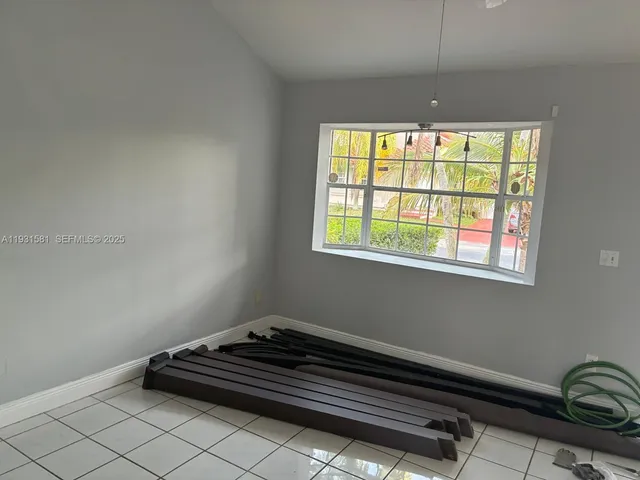 a room with a window