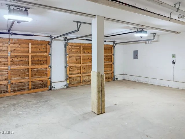 a view of a balcony with an outdoor space