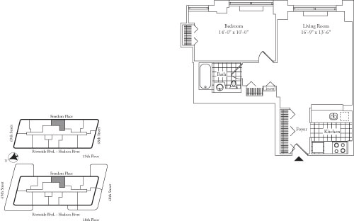 180 Riverside Boulevard, Unit 17H Manhattan, NY 10069 - Photo 1 of 1