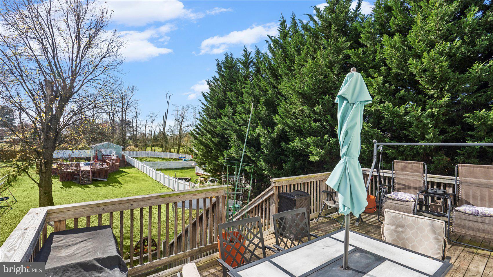9905 Magledt Road Baltimore, MD 21234 - Photo 37 of 45 a view of a chair and tables in the balcony