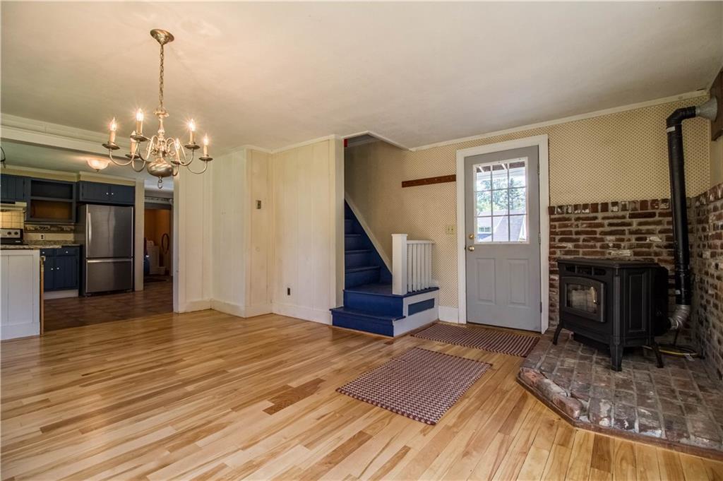 1090 Maplewood Road Newfield, ME 04095 - Photo 12 of 27 Dining area w/ hardwood flooring