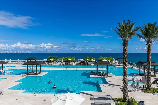 a view of beach and ocean view