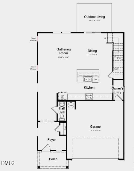 242 Blue Butterfly Drive Angier, NC 27501 - Photo 2 of 41 first floor