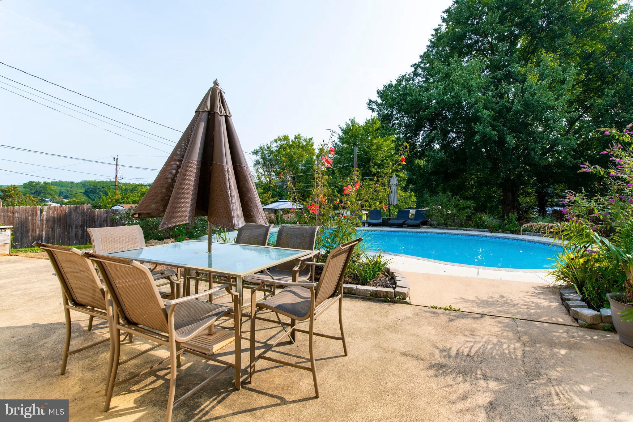 1519 National Road Baltimore, MD 21237 - Photo 21 of 30 a view of yard with seating area and trees