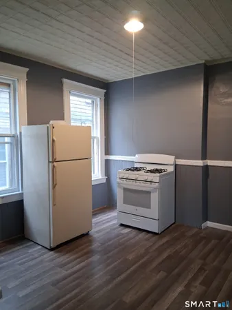 a utility room with washer and dryer