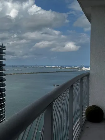 a view of a balcony