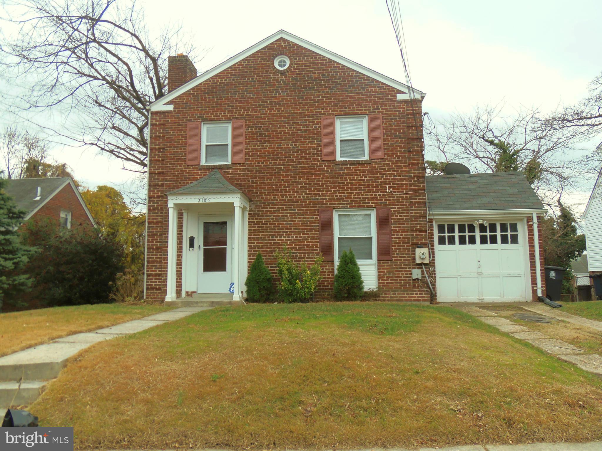 2105 Brighton Road Hyattsville, MD 20782 - Photo 25 of 25 a front view of house with yard
