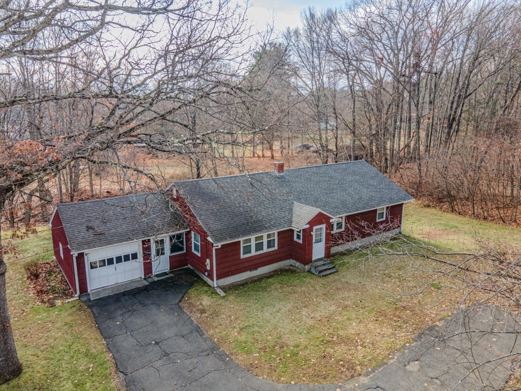 74 Petty Plain Road Greenfield, MA 01301 - Photo 40 of 42 a aerial view of a house with a yard balcony