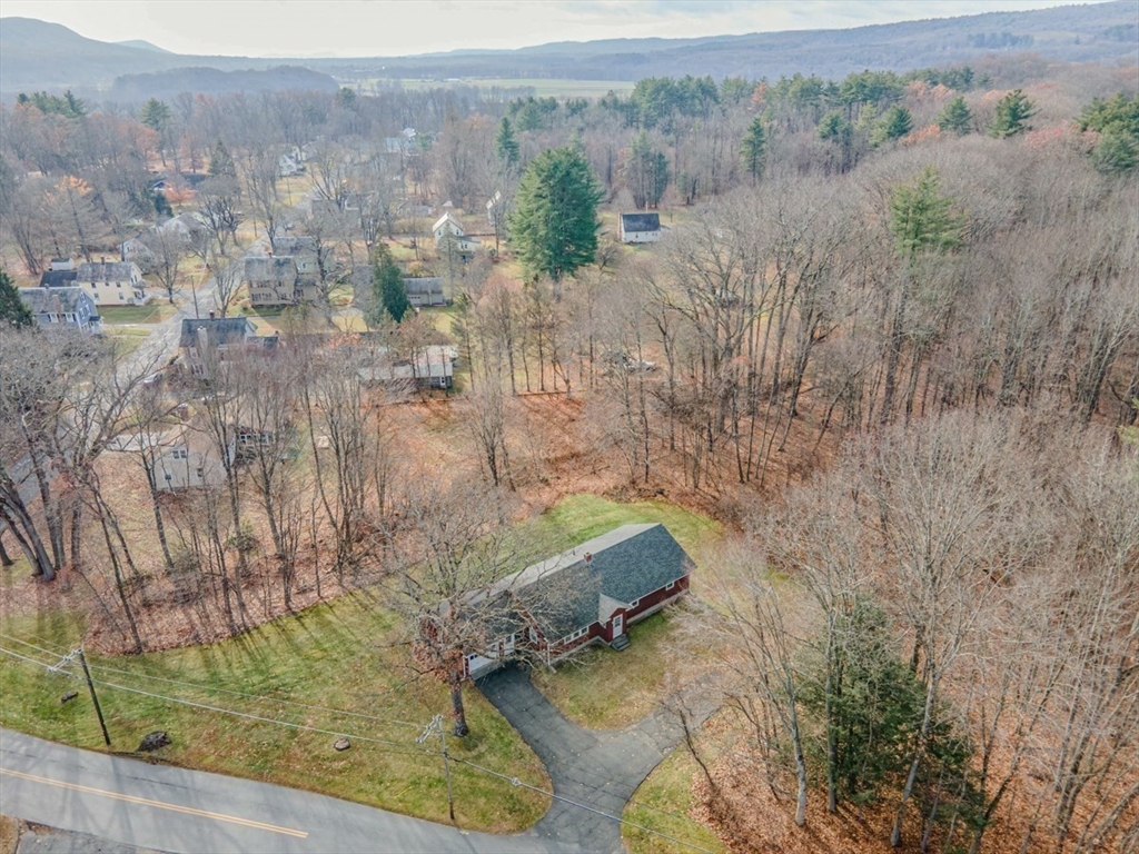 74 Petty Plain Road Greenfield, MA 01301 - Photo 41 of 42 an aerial view of a house with a yard